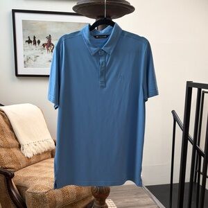Travis Mathew Sky Blue Polo Shirt